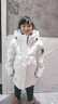 雪中飛羽絨服女短款連帽工裝外套加厚保暖小個(gè)子時(shí)尚韓版新款防寒服 白色 2XL/175（120-130斤） 曬單實(shí)拍圖