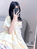 唐努烏（Tang Nu wu）洛麗塔洋裝女olita連衣裙全套宮廷風(fēng)童公主裙子 黃色OP S 曬單實(shí)拍圖