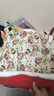 A 21 FUNB兒童拜年服女童漢服春秋小女孩蛇年過(guò)年服女寶寶新年衣服喜慶童裝 紅色拜年服 加棉(+頭飾+眉心 加厚 100 曬單實(shí)拍圖