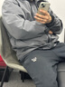 PSO Brand戶外三防沖鋒衣杜邦特氟龍工藝單層連帽夾克上衣男女外套 巖石灰 RockGrey L 曬單實(shí)拍圖