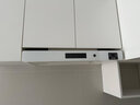 貝德羅（德國）白色抽油煙機小尺寸600/700mm公寓出租房頂吸式吸油煙機大吸力家用煙機燃氣灶消毒柜三件 【600mm單煙機】30立方爆吸+語音+自動清洗 液化氣 曬單實拍圖