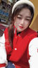 安踏好事發(fā)生丨關(guān)曉彤同款本命年紅色棒球服外套女夾克162518727S 曬單實(shí)拍圖