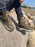 西域駱駝（VANCAMEL）東北雪地靴男皮毛一體男鞋冬季加厚保暖高幫防水真皮羊毛大碼棉鞋 咖啡駝 2259加厚羊毛款 42 標準運動鞋碼數 曬單實拍圖