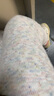 棉致白色糯米褲子女春秋冬季新款寬松直筒闊腿休閑褲小個(gè)子高腰加絨 彩虹點(diǎn)點(diǎn)【A379加絨高品質(zhì)】 L 95-110斤 曬單實(shí)拍圖