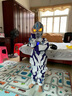 ULTRAMAN奧特曼衣服春秋發(fā)光套裝兒童正版賽羅超人風(fēng)衣童裝女蜘蛛俠兩件套 【無(wú)限賽羅】發(fā)光春秋套裝+正版 120 cm 曬單實(shí)拍圖