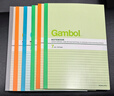 國譽(yù)(KOKUYO)B5無線裝訂本Gambol渡邊學(xué)生辦公筆記本子膠裝本 7mm橫線 50張/本 6本顏色隨機(jī) WCN-G6507 曬單實(shí)拍圖