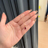 廷亮1.0ct鴿血紅紅寶石吊墜18K金鑲嵌鉆石彩寶項(xiàng)鏈戴妃款 現(xiàn)貨（單吊墜） 曬單實(shí)拍圖
