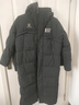卡爾美（KELME）冬季新款長款羽絨服男女戶外運(yùn)動(dòng)連帽保暖情侶鴨絨過膝外套 黑色 S 【165/84A】 曬單實(shí)拍圖