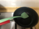 康巴赫（KBH）炒鍋有鈦仿生不粘多用鍋鈦陶平底炒煎燉煮鍋一人食電磁爐燃?xì)馔ㄓ?1-2人適用帶硅膠鏟 24cm 曬單實(shí)拍圖