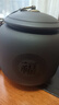 君肴家用茶罐精品高檔紫砂茶葉罐大號存放密封罐復(fù)古普洱儲茶罐紫砂罐 百世福緣-小吉祥罐 950ml 曬單實拍圖