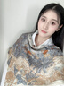 MELENDA KAMAR絲巾女輕奢2025新款小領(lǐng)巾小方紗巾絲綢生日母親節(jié)禮物送媽媽 【熱帶叢林】高級(jí)感高檔送女朋友老婆 曬單實(shí)拍圖