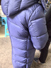 羽物 YUGIFTS2024冬黑科技火山巖快熱紗95白鵝絨400g羽絨服外套長(cháng)款加厚VL2201 黑色 XS(建議80-115斤) 曬單實(shí)拍圖