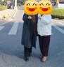 皮爾卡丹（pierre cardin）雙面羊絨大衣女2025秋冬新款韓系感圍巾領(lǐng)寬松羊毛呢外套 深灰色含圍巾 L 120-140斤 曬單實(shí)拍圖