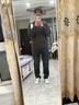 森馬（Semir）森柔毛衫|針織衫男可機洗絞花毛衣純色內搭上衣冬情侶裝寬松 咖色調00355 S 曬單實(shí)拍圖