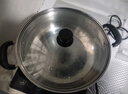 美廚（MAXCOOK）304不銹鋼鴛鴦火鍋湯鍋涮鍋加厚電磁爐專用鍋家用大容量清湯火鍋 304不銹鋼清湯火鍋  MH-28 28cm 曬單實拍圖