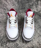 AJNIKER莆田鞋AJ3藤原浩男女實(shí)戰籃球鞋中幫白水泥緩震抗扭輕便 AJ3-白酒紅 紅雀 42 曬單實(shí)拍圖