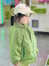 巴拉巴拉童裝兒童外套男童女童春裝百搭戶(hù)外輕薄防曬上衣簡(jiǎn)約時(shí)尚 綠色調00444 100 曬單實(shí)拍圖