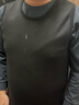 健卡丹【2件】背心男加絨加厚保暖背心男士保暖內衣馬甲打底衫上衣修身 02無(wú)袖加絨 黑色+黑色 XL 115-130斤內 曬單實(shí)拍圖