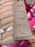 迪卡儂羽絨馬甲輕薄保暖冬季運動(dòng)羽絨服米白色XS-5253953 曬單實(shí)拍圖