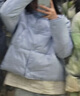 妙奕嘉棉服外套女士秋冬女2025新款衣服高級感棉襖洋氣小個(gè)子短款棉衣 短款棉服純色面包服【奶藍色】 M 【建議80-110斤】 曬單實(shí)拍圖