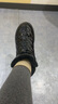 回力（Warrior）官方雪地靴女棉鞋女鞋冬季加絨加厚短筒厚底面包鞋子女 黑色36 曬單實(shí)拍圖