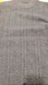 皮爾卡丹（pierre cardin）100%純羊絨衫男2025冬季新款加厚半高領(lǐng)羊絨打底衫高端男士毛衣 青駝灰 高檔禮盒裝 2XL 180建議155-170斤 曬單實(shí)拍圖
