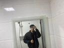 POUM美式復古重磅教練棉服飛行員硬漢夾克設計感機能戶外潮牌百搭外套 QYRJ-M5009黑色 XL 曬單實拍圖