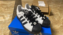 adidas明星同款SUPERSTAR II復(fù)古貝殼頭板鞋男女阿迪達(dá)斯三葉草 白/黑色     42 曬單實(shí)拍圖