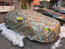 潔軒加厚汽車(chē)車(chē)衣車(chē)罩防曬隔熱防雨水防霜雪車(chē)套遮陽(yáng)外罩四季通用全罩 加厚牛津布迷彩 豐田凱美瑞雷凌銳志亞洲龍卡羅拉 曬單實(shí)拍圖