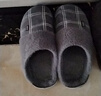 和居家 特大碼棉拖鞋男外穿48加大號居家47加肥46家用保暖防滑加厚軟底毛拖鞋男士 灰色 48/49（適合47-48碼腳穿） 曬單實(shí)拍圖