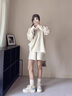 ACLNX卡通厚底板鞋女2025年春夏季新款面包鞋復(fù)古學(xué)生百搭休閑運(yùn)動鞋 黃蘭色 37 曬單實(shí)拍圖