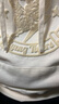 AKSERIESAK男裝春新款輕復古飛虎系列易穿搭立體毛刷繡連帽衛衣男2205207 米白 L 曬單實(shí)拍圖