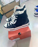 匡威（Converse）官方Chuck 70 Plus男女解構高幫運動(dòng)鞋黑色A00916C A00916C 41.5 曬單實(shí)拍圖