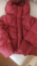 尚都比拉保暖加厚短款羽絨服女冬季高級感防風小個子連帽外套 紅色 L  曬單實拍圖