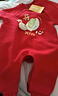 巴拉巴拉嬰兒連體衣新生兒哈衣爬服寶寶衣服2025新年季拜年服209125120203 曬單實(shí)拍圖