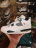 耐克（NIKE）Air Jordan 4 AJ4白綠 百搭舒適 防滑耐磨 男子中幫籃球鞋 FQ8138-103 43 曬單實(shí)拍圖