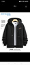 真維斯開(kāi)衫外套男秋季男士重磅棉夾克簡(jiǎn)約字母寬松大碼上衣男生拉鏈外套 曬單實(shí)拍圖