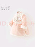 戴維貝拉（DAVE＆BELLA）女童夾棉連衣裙國風(fēng)兒童漢服裙子冬裝童裙保暖寶寶衣服公主裙 粉色【現貨】 140 cm（建議身高130-140cm） 曬單實(shí)拍圖