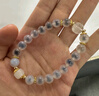 Vana糖心瑪瑙手串女水晶手鏈女畢業(yè)生日禮物送女朋友老婆 糖心瑪瑙手串 曬單實(shí)拍圖