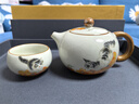 兮元記柿子貓汝窯功夫茶具套裝整套家用泡茶陶瓷茶壺茶杯輕奢高檔禮盒裝 柿子貓汝窯9頭大西施壺禮盒套裝 曬單實(shí)拍圖