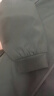 羅蒙（ROMON）夾克男春秋季新款外套棒球領(lǐng)外衣潮流新款休閑純色棒球服2703 黑色 L 曬單實(shí)拍圖