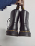 馬?。―R.MARTENS）Crewson英倫男款夏季舒適休閑短靴8孔中幫馬丁靴 黑色 45 曬單實(shí)拍圖