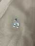 哈吉斯（HAZZYS）男裝休閑外套針織開(kāi)衫夾克ASVZU0BCX44 淺卡其色LK 180/100A50 曬單實(shí)拍圖