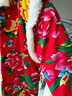 優(yōu)娜逗嬰兒連體衣東北冬季寶寶喜慶衣服加厚冬裝大花新年棉襖拜年外出服 東北大襖丨喜慶外出服碎花(帽子) 80cm 曬單實拍圖