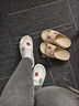 大嘴猴（paul frank）涼拖鞋女踩屎感家居浴室厚底輕便戶(hù)外穿一字拖鞋情侶6325 白色 36-37 (235mm) 曬單實(shí)拍圖