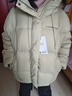 雪中飛羽絨服短款女士2025冬季新款時(shí)尚面包服加厚泡芙防風(fēng)休閑保暖外套 豆綠色 S (155) （110斤以?xún)?nèi)）卡碼拍大 曬單實(shí)拍圖