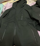 VVC機能沖鋒衣男女戶(hù)外防風(fēng)防水可拆卸抓絨內膽保暖外套 幻影黑 M 曬單實(shí)拍圖