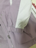 森馬（Semir）陳都靈|外套女中長(cháng)款拼色三防防風(fēng)秋裝寬松連帽戶(hù)外101524109001 曬單實(shí)拍圖
