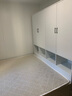 知瑾軒 榻榻米床柜一體床衣柜床實(shí)木床雙人床帶書(shū)桌書(shū)架組合高箱儲物床 琥珀白衣柜床+頂柜(生態(tài)板) 180cm*200cm 曬單實(shí)拍圖