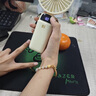 中國(guó)黃金（CHINA GOLD）四葉草黃金手鏈女足金半鐲和田玉鐲七夕情人節(jié)禮物送女朋友老婆 幸運(yùn)四葉草和田玉半鐲【紀(jì)念品】 曬單實(shí)拍圖